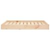 Dog Bed Natural Wood Solid Pine Wood 36.0 x 25.2 x 3.5 in Durable