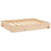 Dog Bed Natural Pinewood Untreated Solid Pine Medium Sturdy