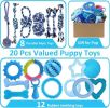 20 Pack Puppy Chew Toys Dog Teething Toys for Puppies