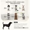Pet Sofa for Large, Medium Dogs, Dog Couch with Water-resistant Fabric, Wooden Legs, Washable Cushion, Grey, 39" x 24.5" x 12.5"