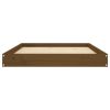 Dog Bed Honey Brown Solid Pine Wood 40.0 x 29.1 x 3.5 in Durable