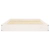 Dog Bed White Solid pine wood Medium Minimalistic Dog Bed