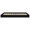 Dog Bed Black Solid pine wood 40.0 x 29.1 x 3.5 in Durable