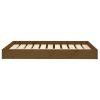 Dog Bed Honey Brown Solid Pine Wood 36.0 x 25.2 x 3.5 in Simple
