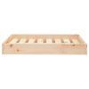 Dog Bed Natural Wood Solid pine wood Medium Minimalistic