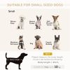 Luxury Dog Bed for Small Dogs, Hidden Storage, Soft Foam Couch, Modern Pet Furniture, Gray