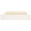 Dog Bed White Solid pine wood 28.1 x 21.3 in Simple Dog Bed
