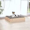 Dog Bed Natural Solid pine wood Small Durable Dog Bed