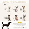 Luxury Dog Bed for Small Dogs, Hidden Storage, 3" Foam Cushion, Modern Pet Sofa, Black