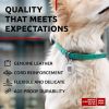Ultra Soft Rolled Leather Dog Collar for Small Dogs 18 - 21 in Neck Soft Padded Dog Collars for Medium Dogs   Puppy Collars for Large Breed Dogs   Mal