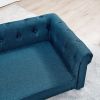 Elegant Rectangle Pet Bed for Medium and Large Dogs, Durable Elevated Dog Sofa Bed, Comfortable Dog Couch, Modern and Stylish Dog Sofa for Large Dogs