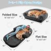 Human Dog Bed, 71"x43"x12" Dog Beds for Large Dogs, Foldable Plush Washable Dog Bed for People Doze Off