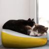 Pet Dog Bed Soft Warm Fleece Puppy Cat Bed Dog Cozy Nest Sofa Bed Cushion For S/M Dog