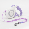 Retractable Dog Leash With LED Flash Light; Adjustable Tractor Rope For Outdoor; No Batteries; length 3m